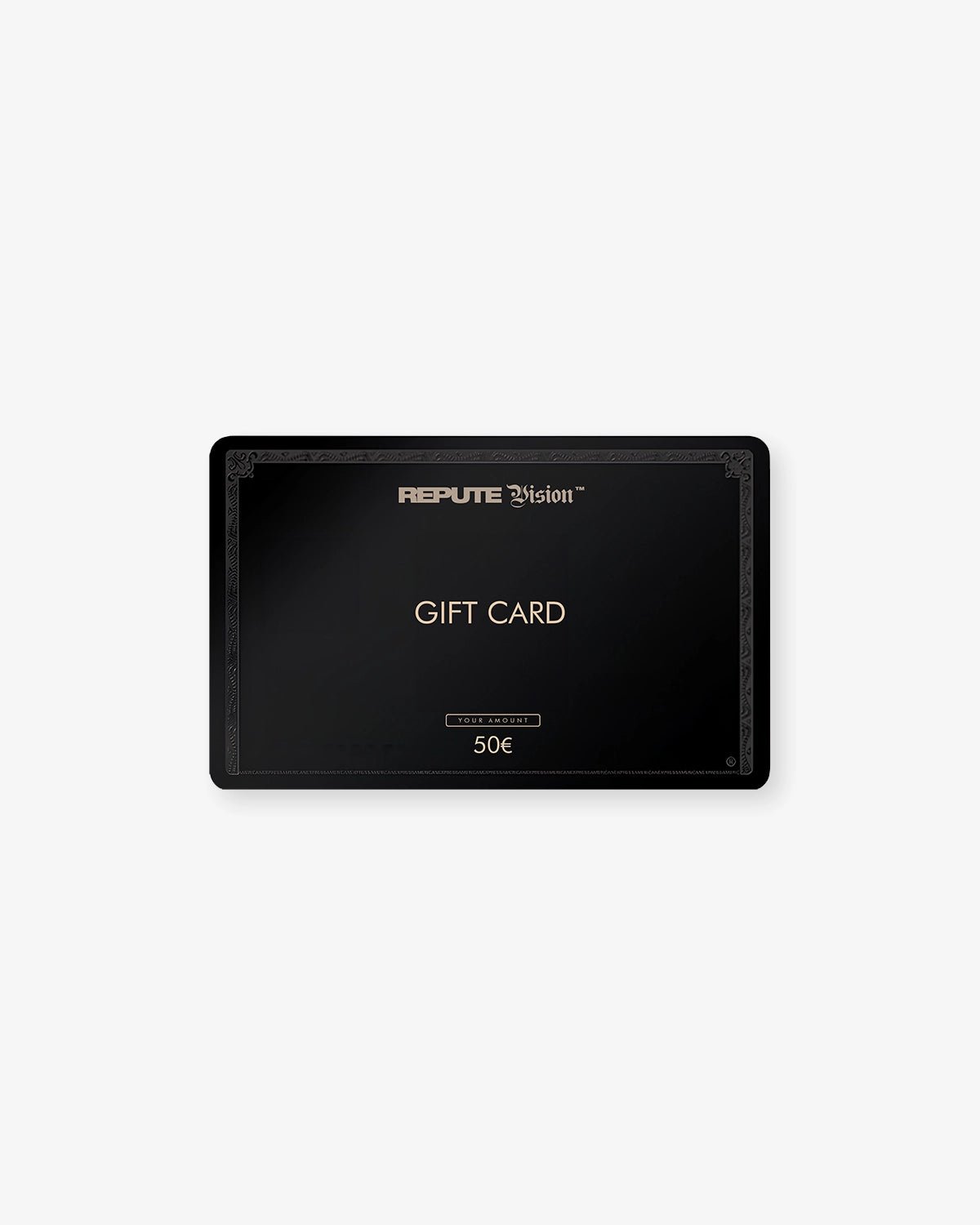 GIFT CARD 50€ - reputevision.com