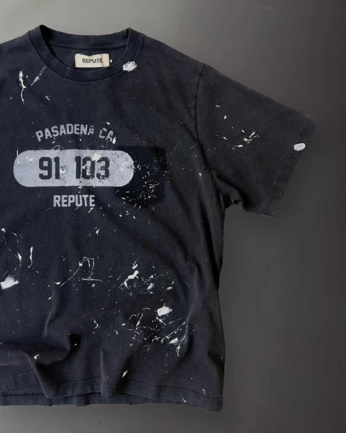 RPT GHOST POCKET COLLEGE PAINTED TEE ( CUSTOM )