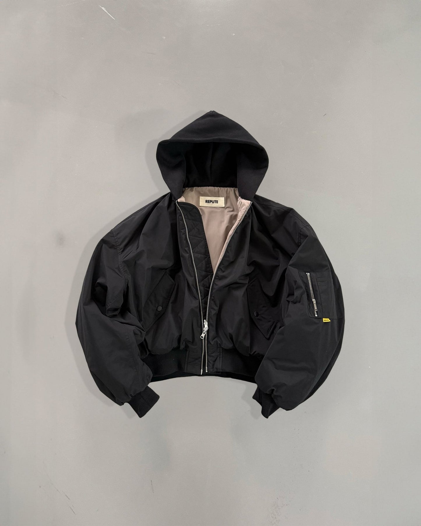 REVERSIBLE BOMBER BLACK - reputevision.com