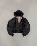 Reversible Cropped Bomber Jacket