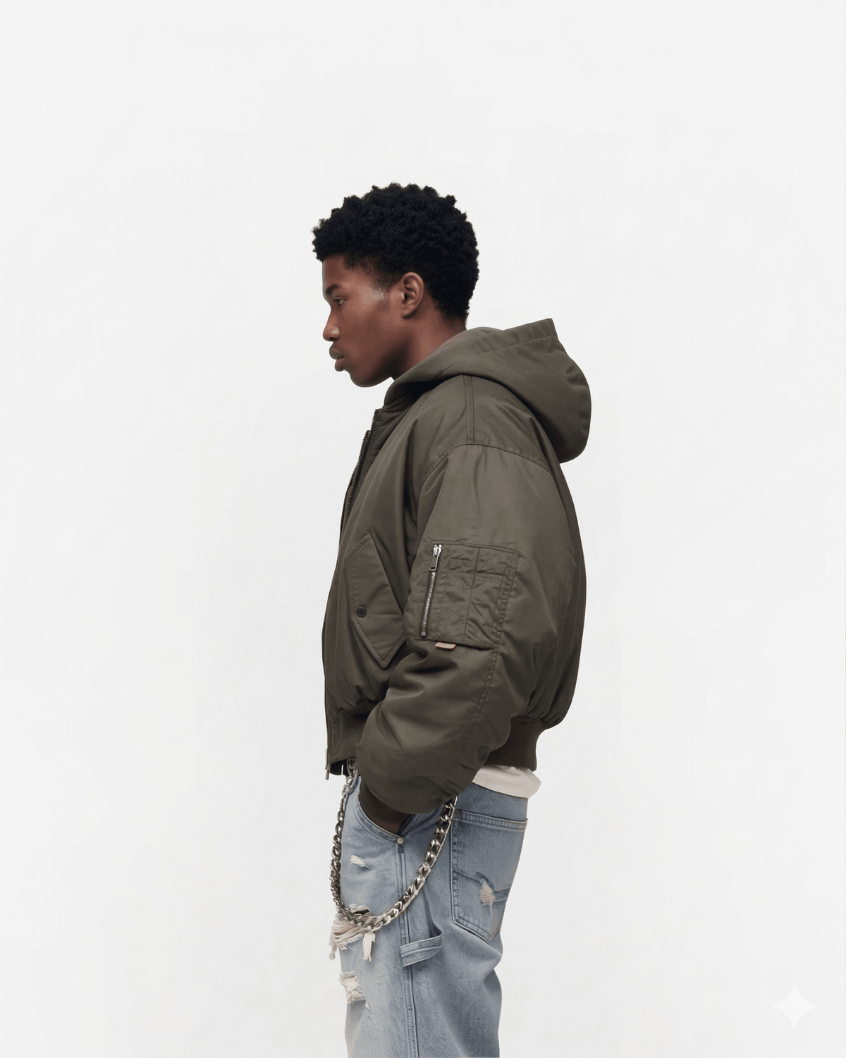 Reversible Cropped Bomber Jacket - reputevision.com