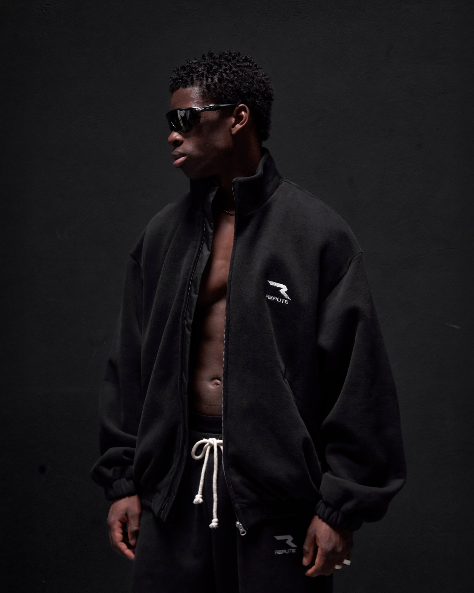 CUFFED FLEECE JACKET - reputevision.com