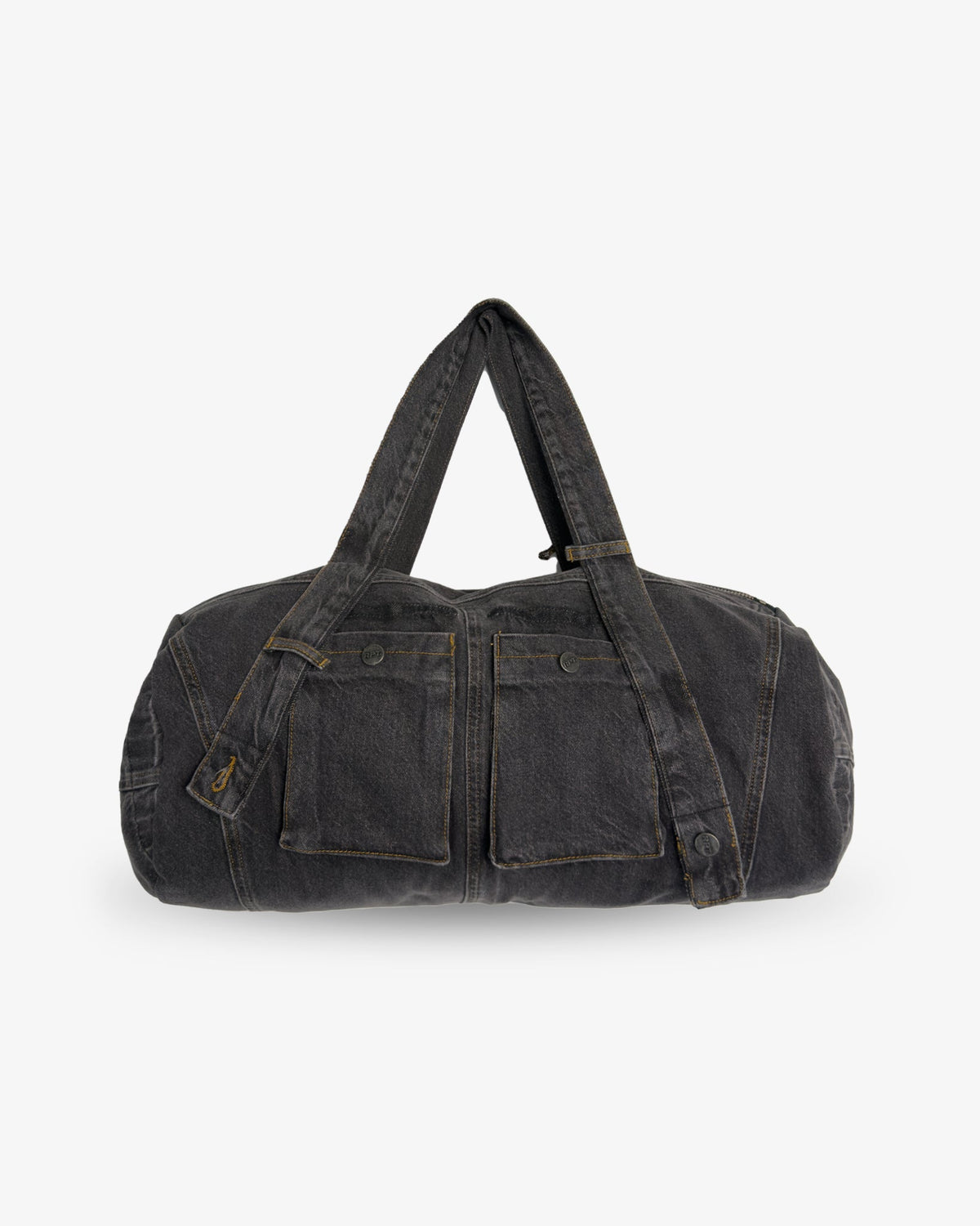 CUSTOM UPCYCLED DENIM BAG GREY - reputevision.com
