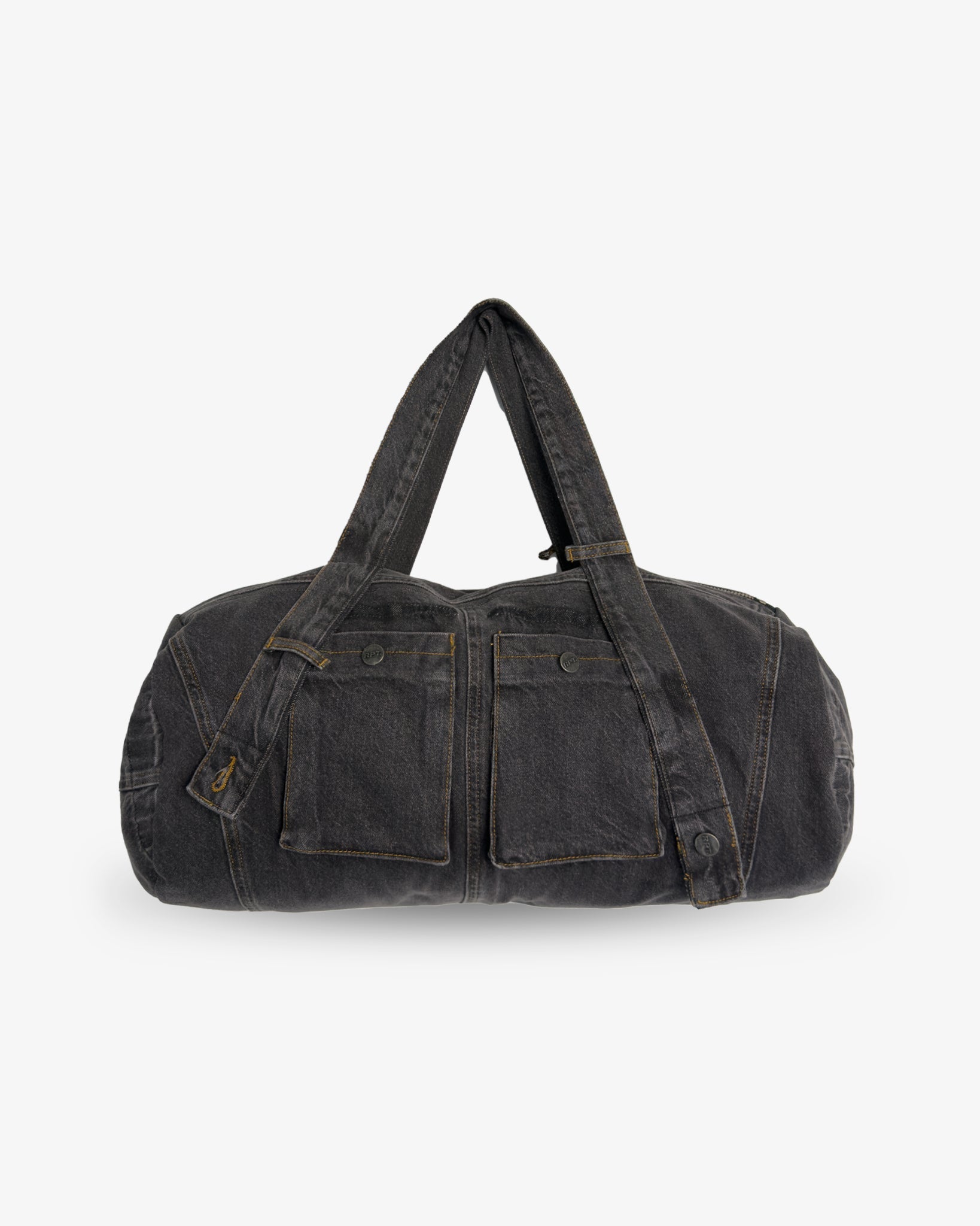 CUSTOM UPCYCLED DENIM BAG GREY - reputevision.com