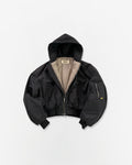 Reversible Cropped Bomber Jacket
