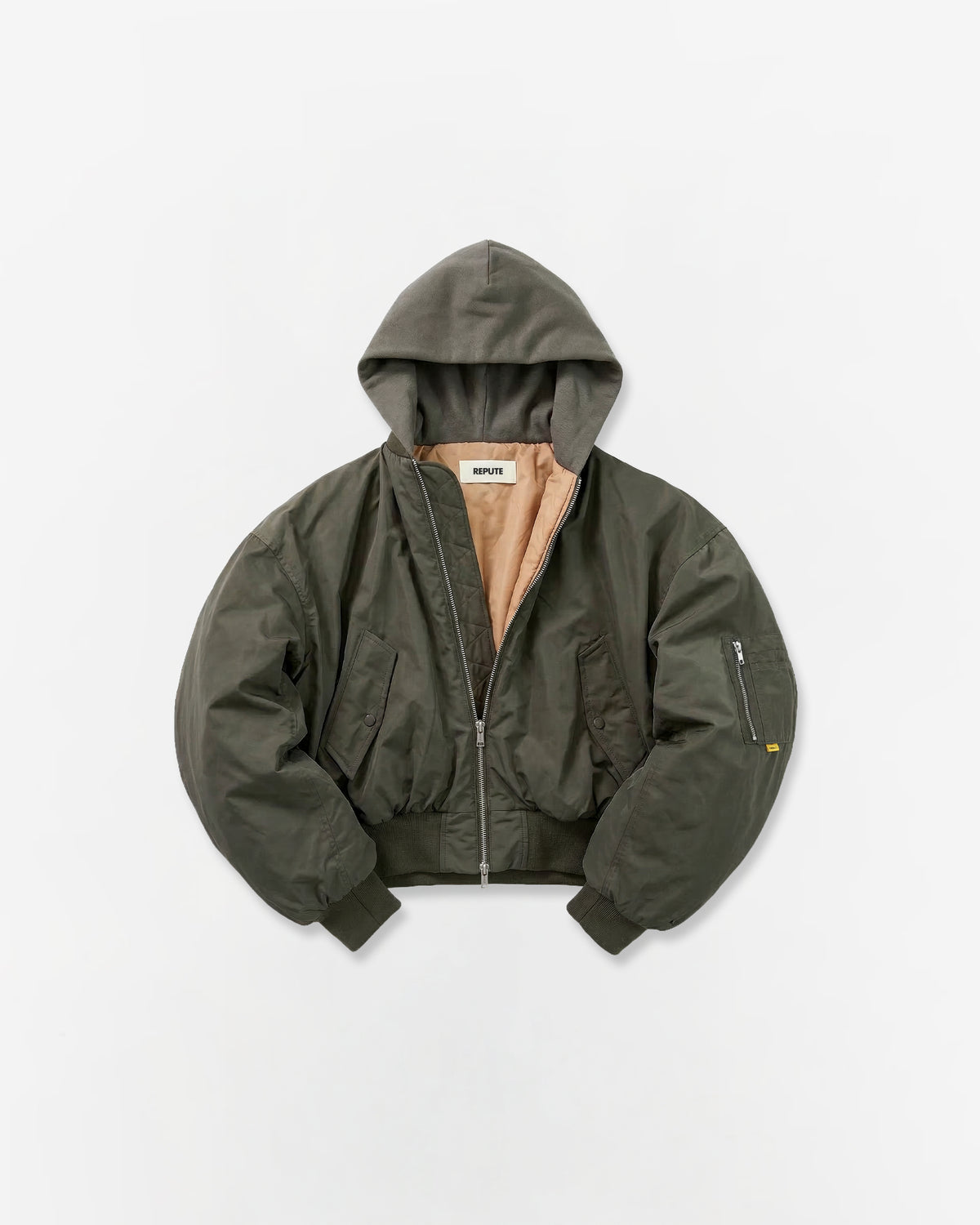 Reversible Cropped Bomber Jacket