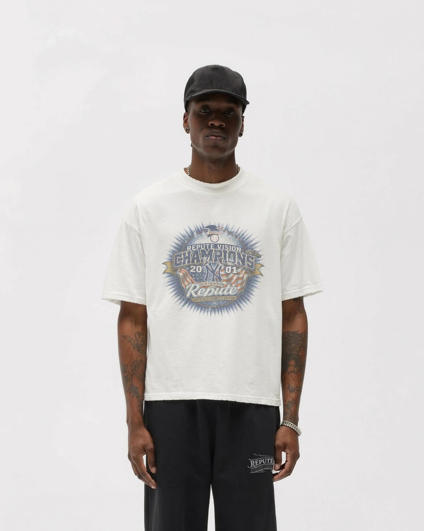 REPUTE FOUR IN A ROW TEE - reputevision.com