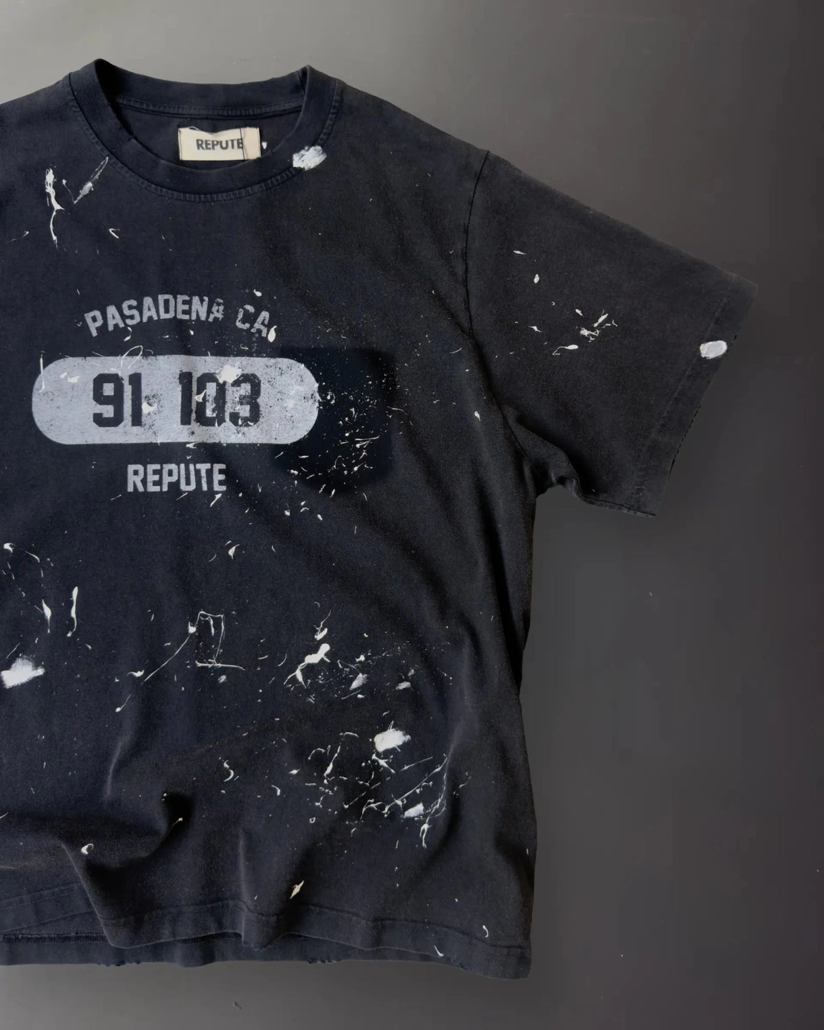 RPT GHOST POCKET COLLEGE PAINTED TEE ( CUSTOM ) - reputevision.com