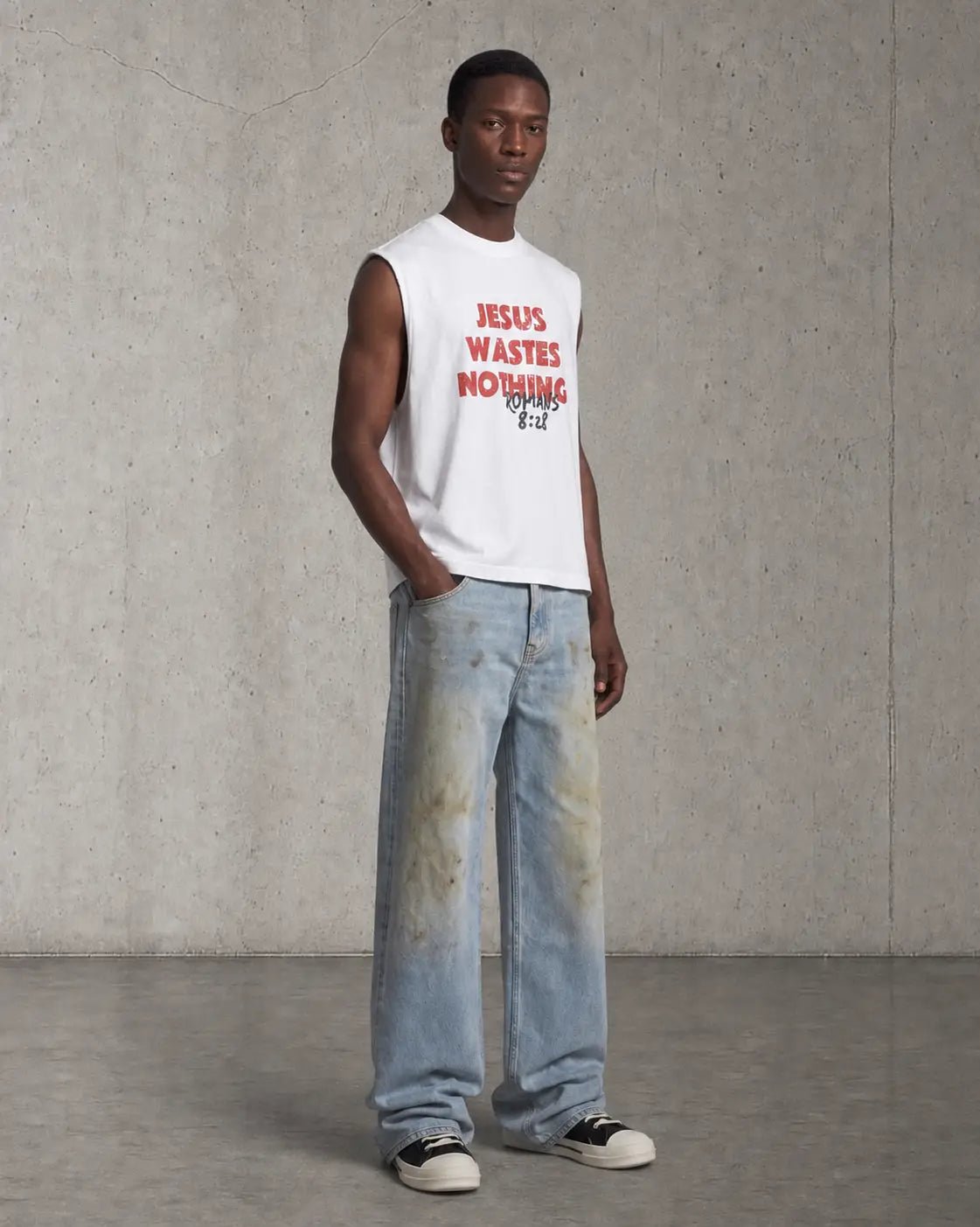 RPT JESUS SLEEVELESS TEE - reputevision.com