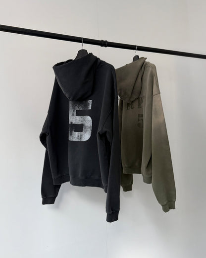RPT OLIVE UNIT - 5 HOODIE - reputevision.com