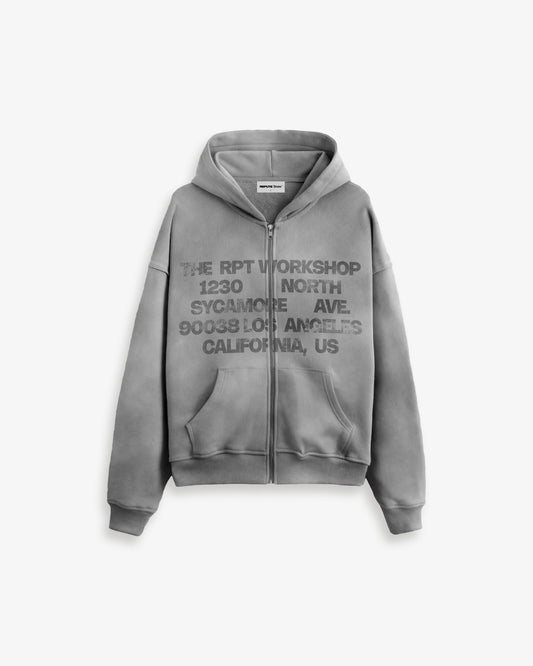 SYCAMORE AVE. ZIP HOODIE - reputevision.com