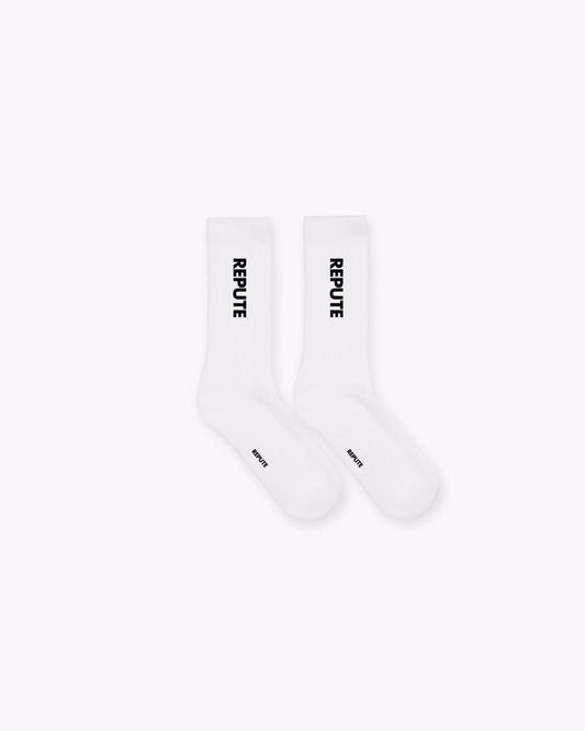 WHITE REPUTE SOCKS - reputevision.com